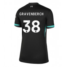 Liverpool Ryan Gravenberch #38 Bortedrakt Kvinner 2024-25 Kortermet